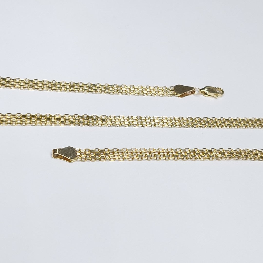 CADENA ESPECIAL 14K 50 CM 11.5 GR (NUEVO)