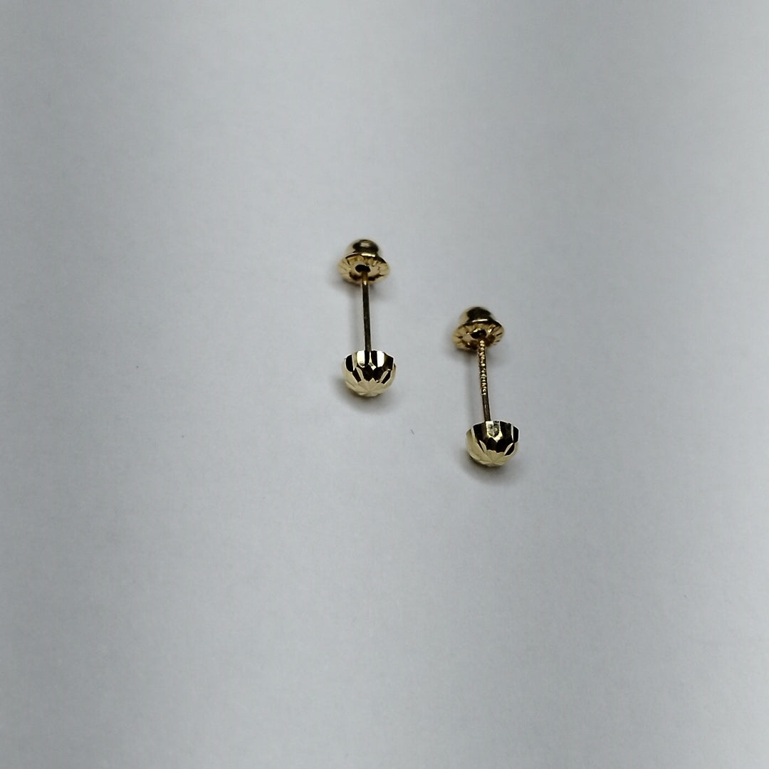 BROQUELES BROQUEL FIG HONGO 14K 0.17 GR (NUEVO)