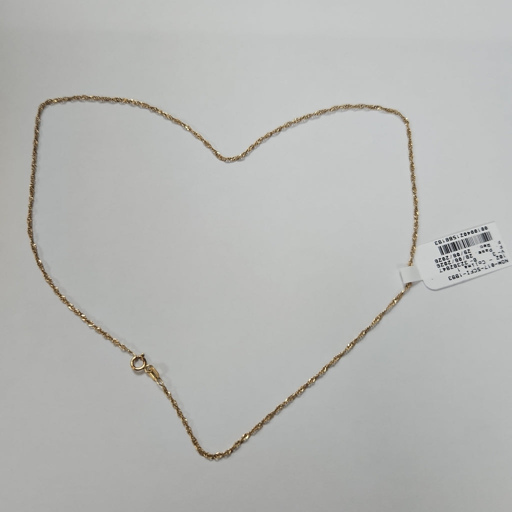 CADENA ORO 10 K 1,50 GRMS (SEMINUEVO)