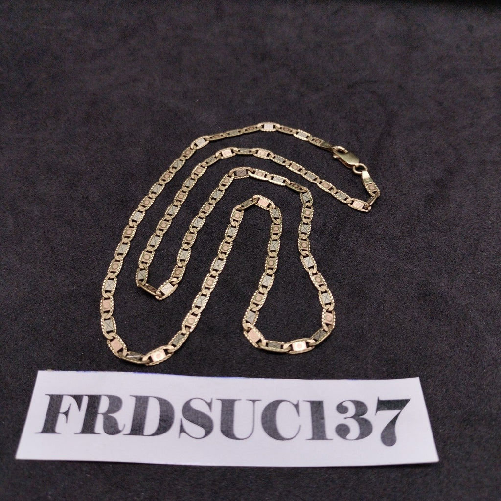 CADENA ORO,ORO COMBINADO 14 K 11,30 GRMS (SEMINUEVO)
