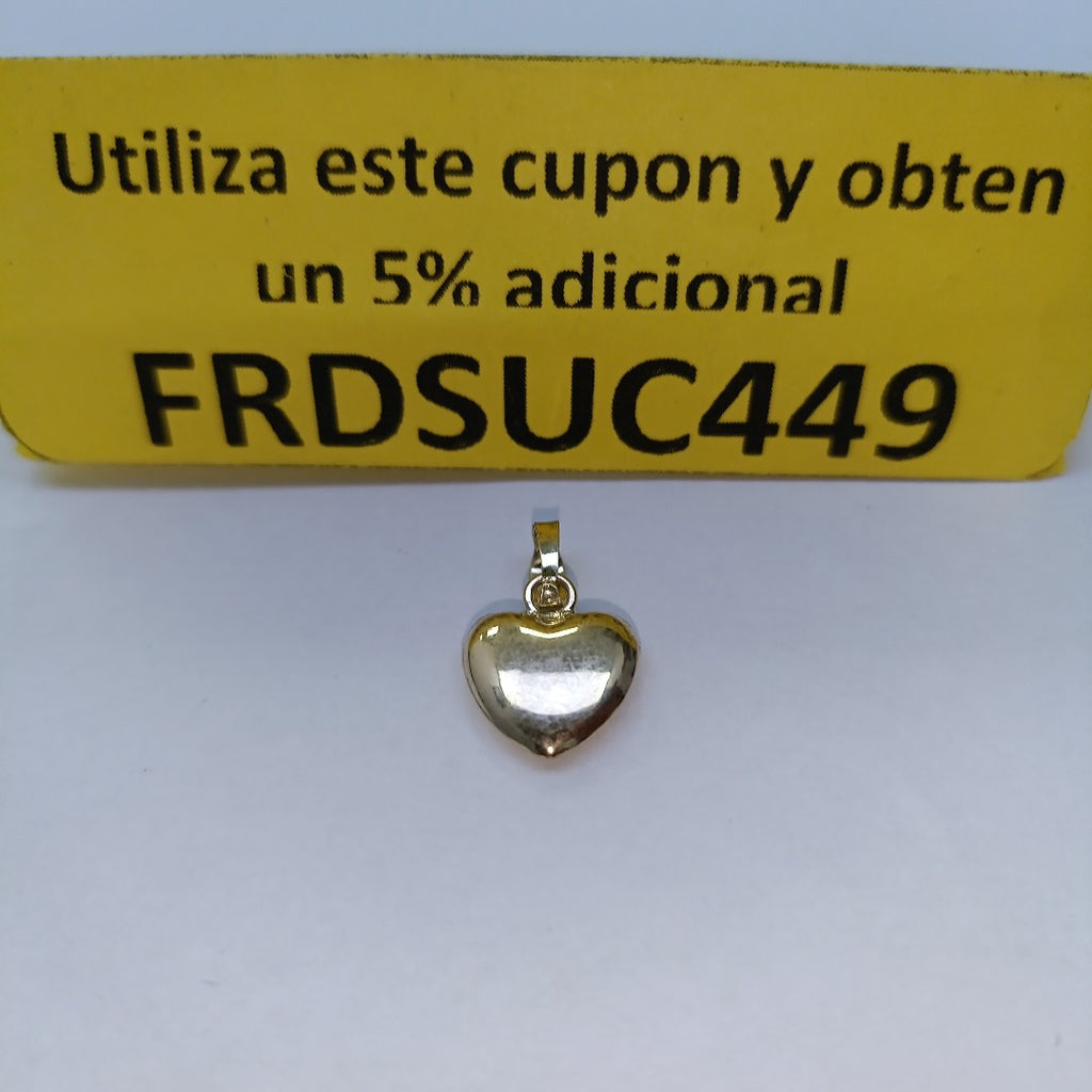 DIJE CORAZON 10K 0.7 GR (NUEVO)