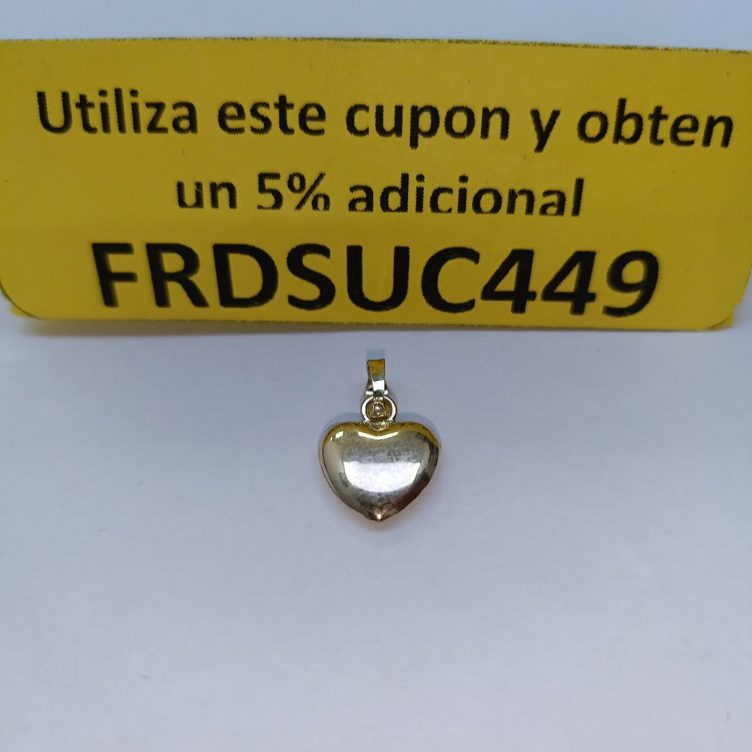 DIJE CORAZON 10K 0.7 GR (NUEVO)