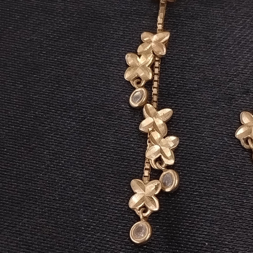ARETES PAR ORO 14 K 2,50 GRMS (SEMINUEVO)