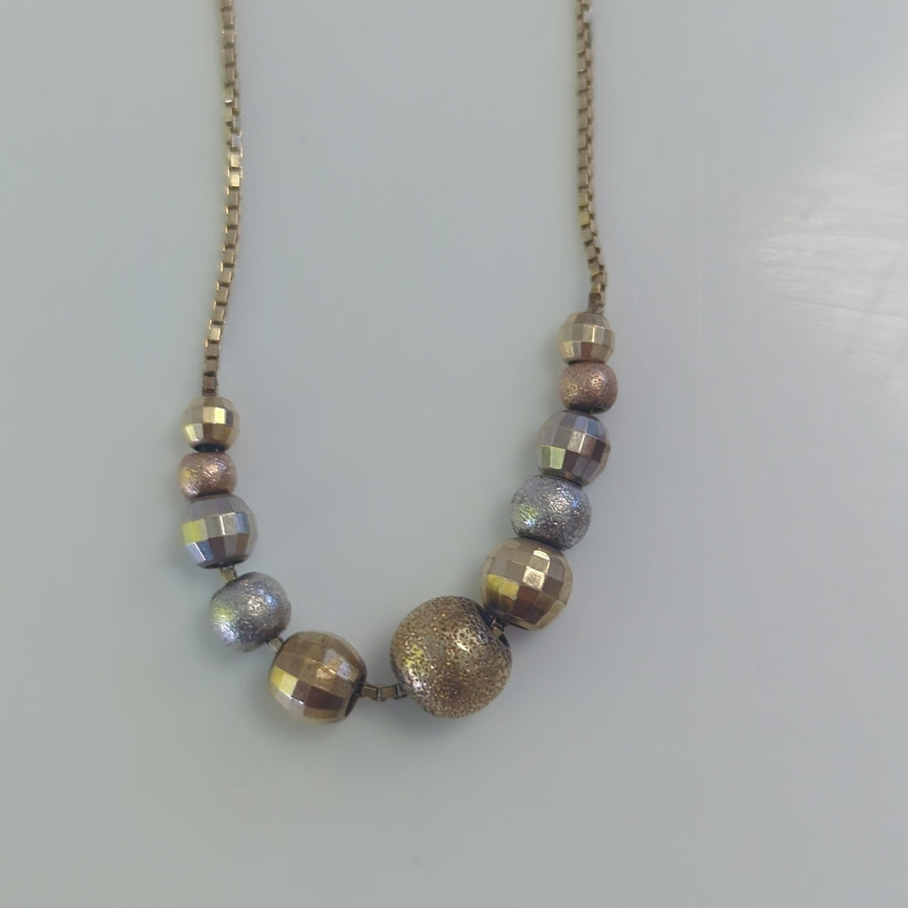 CADENA, COLLAR ORO 10 K 3.2 GRMS (SEMINUEVO)