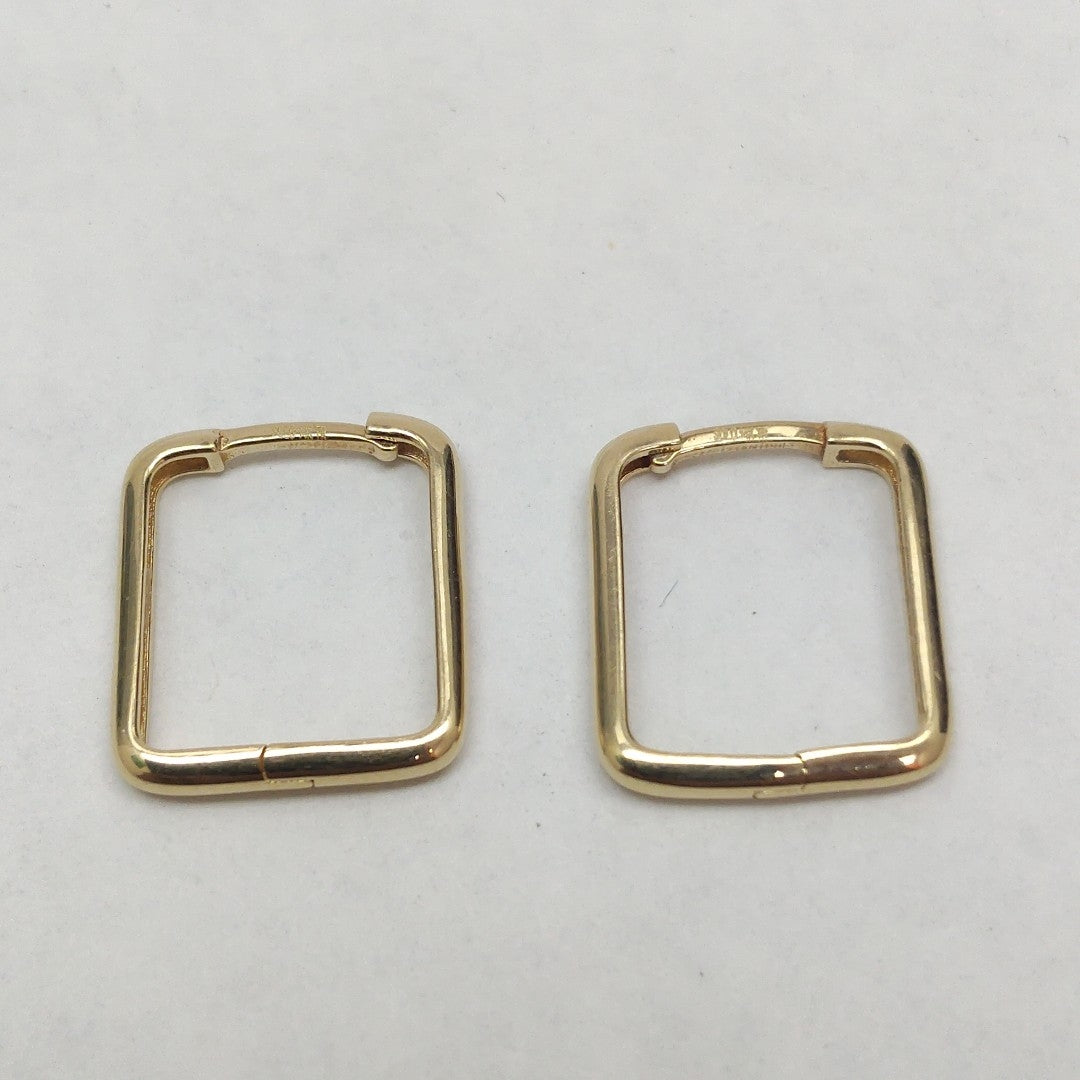 ARRACADAS PAR ORO 14 K 1.6 GRMS (SEMINUEVO)