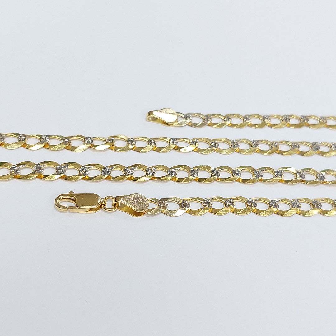 CADENA ESLABONES 14K 60 CM 17.1 GR (NUEVO)