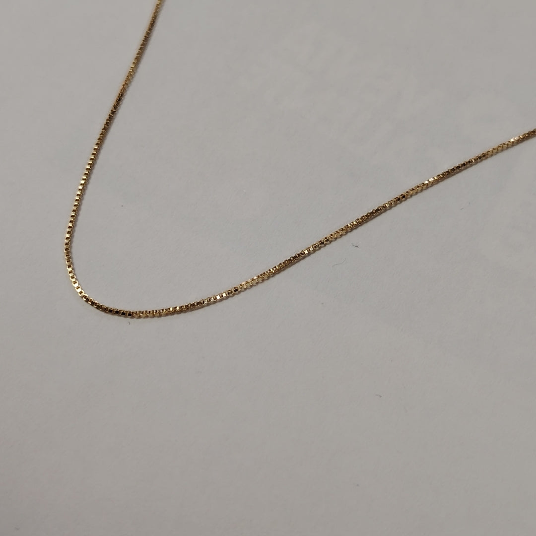 CADENA VENECIANO 14K 55 CM 1.7 GR (NUEVO)