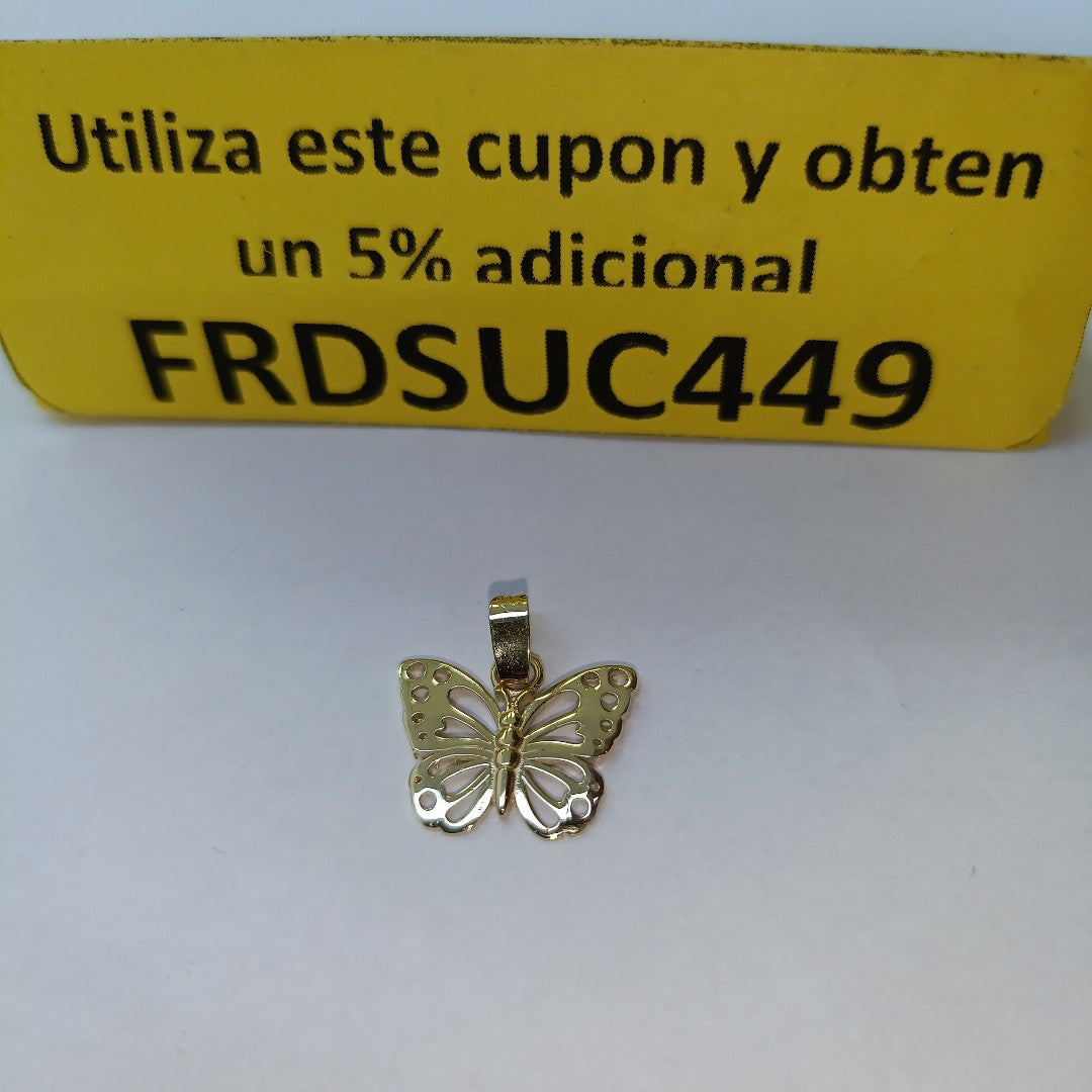 DIJE MARIPOSA 10K 0.8 GR (NUEVO)