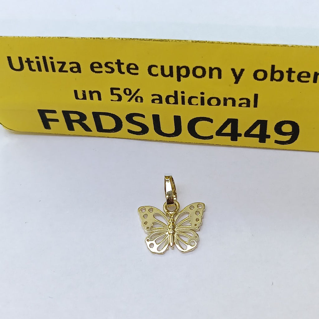 DIJE MARIPOSA 10K 0.7 GR (NUEVO)