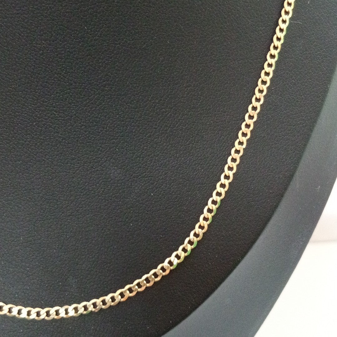 CADENA BARBADA 14K 55 CM 5.9 GR (NUEVO)