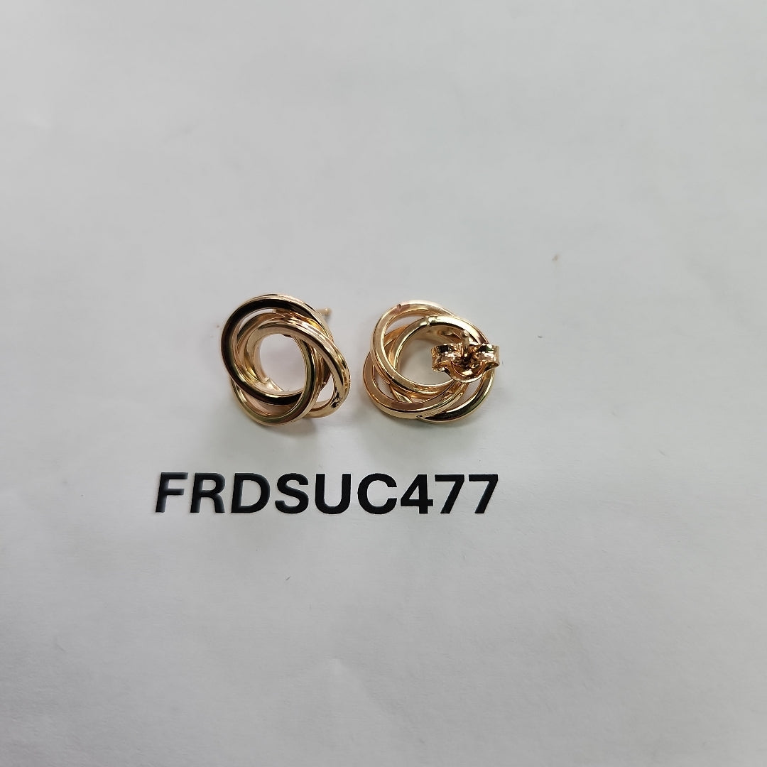 BROQUELES PAR ORO 14 K 2.7 GRMS (SEMINUEVO)