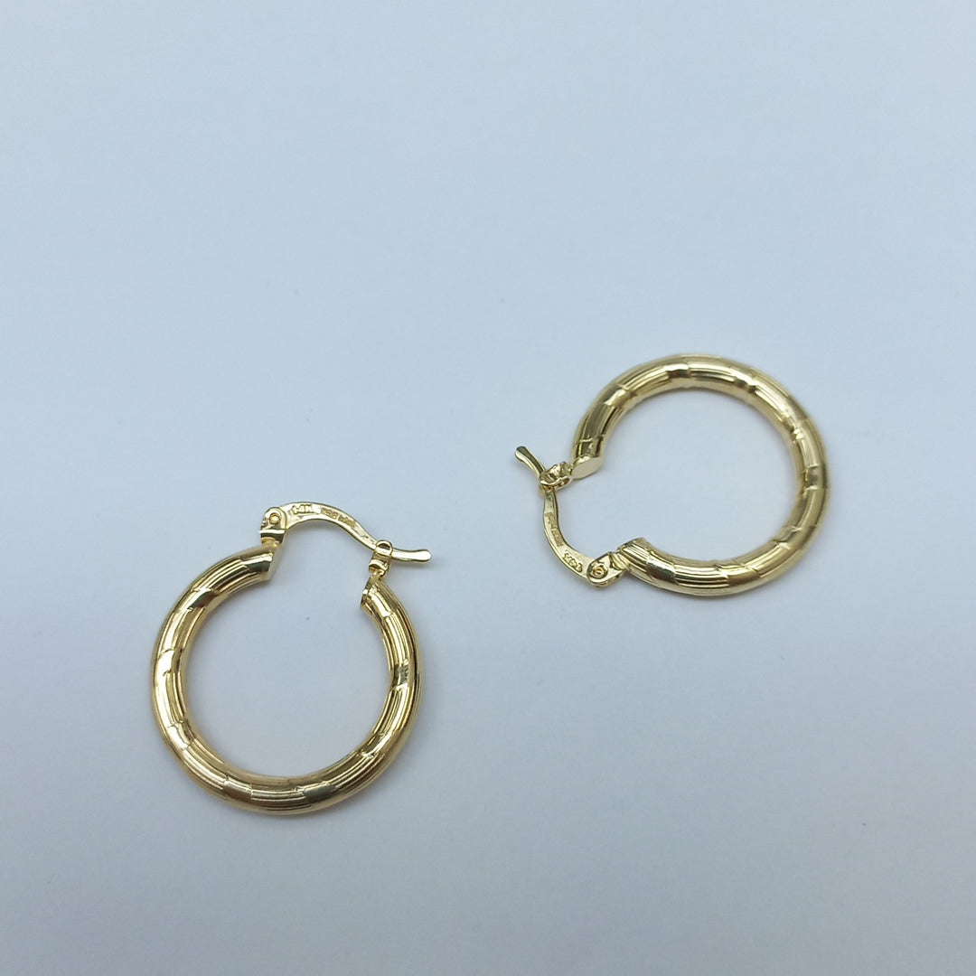 ARETES ARRACADAS 14K 2.7 GR (NUEVO)