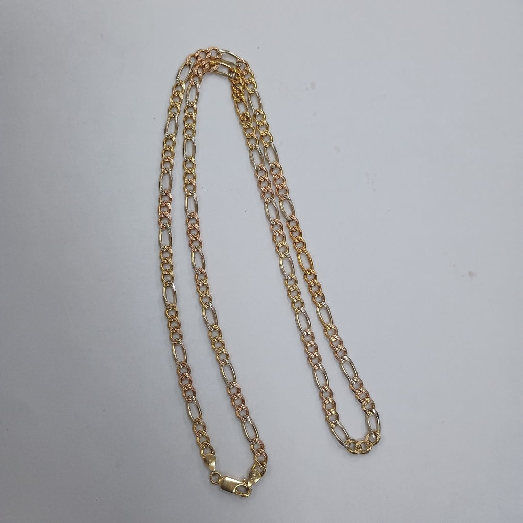 CADENA ORO COMBINADO 14 K 21.2 GRMS (SEMINUEVO)