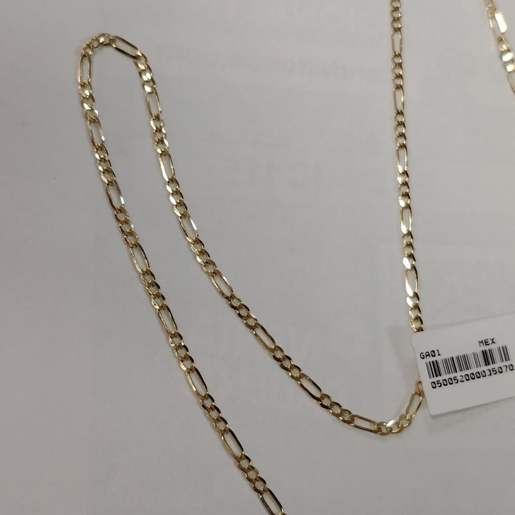 CADENA 3X1 14K 55 CM 4.9 GR (NUEVO)