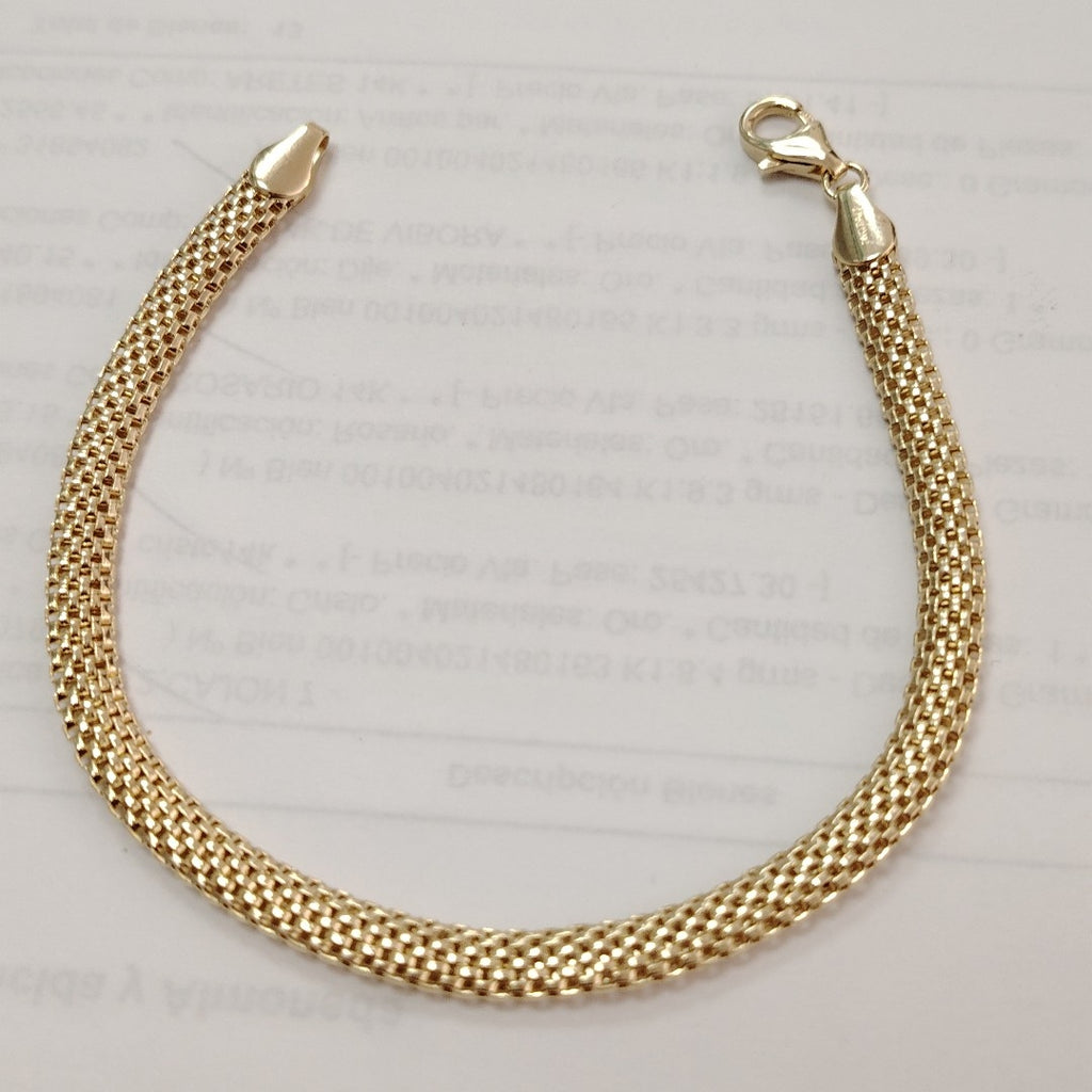PULSERA ORO 14 K 5.7 GRMS (SEMINUEVO)
