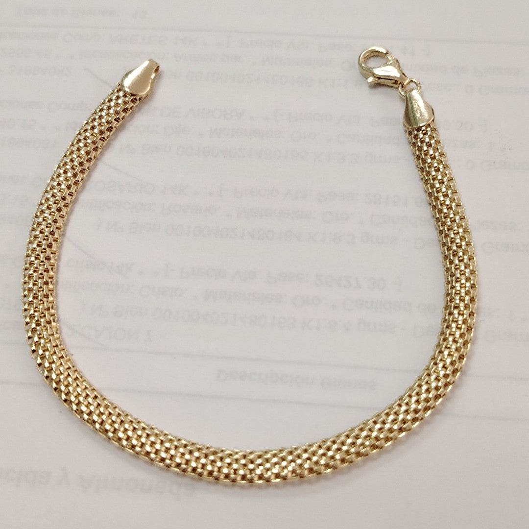 PULSERA ORO 14 K 5.7 GRMS (SEMINUEVO)