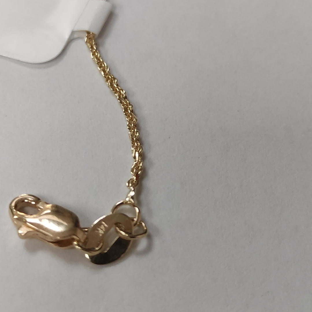 PULSERA TORZAL 14K 21 CM 1.4 GR (NUEVO)