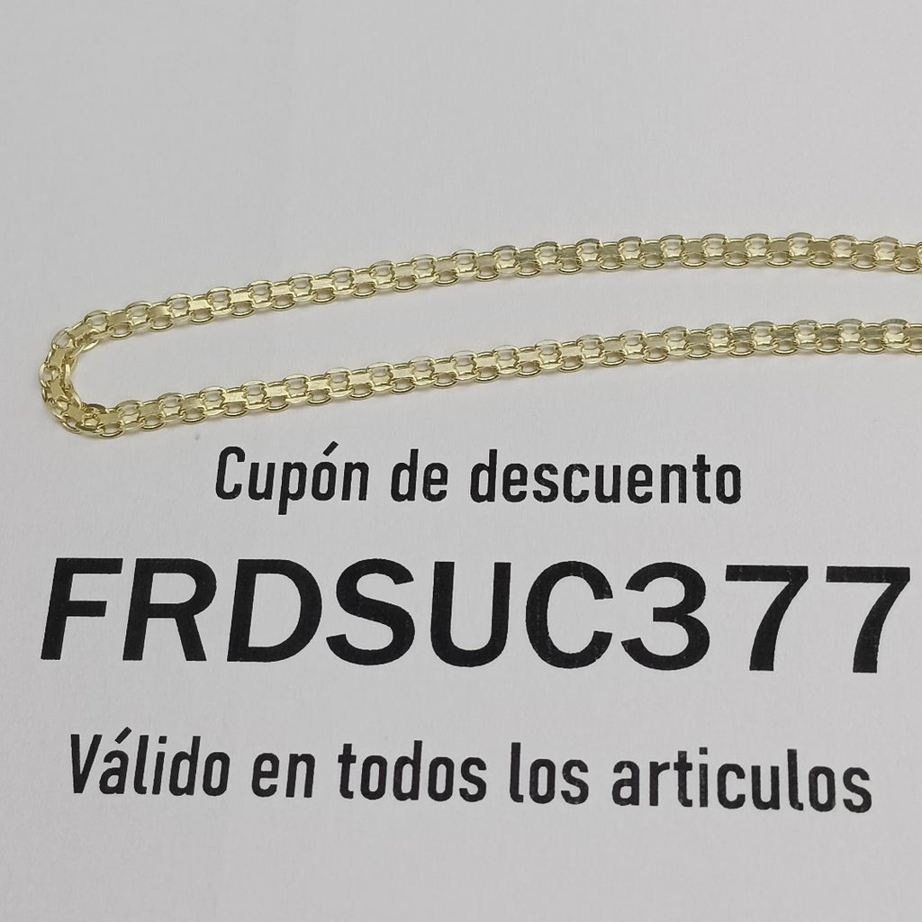 PULSERA BISMARK 14K 18 CM 2.4 GR (NUEVO)