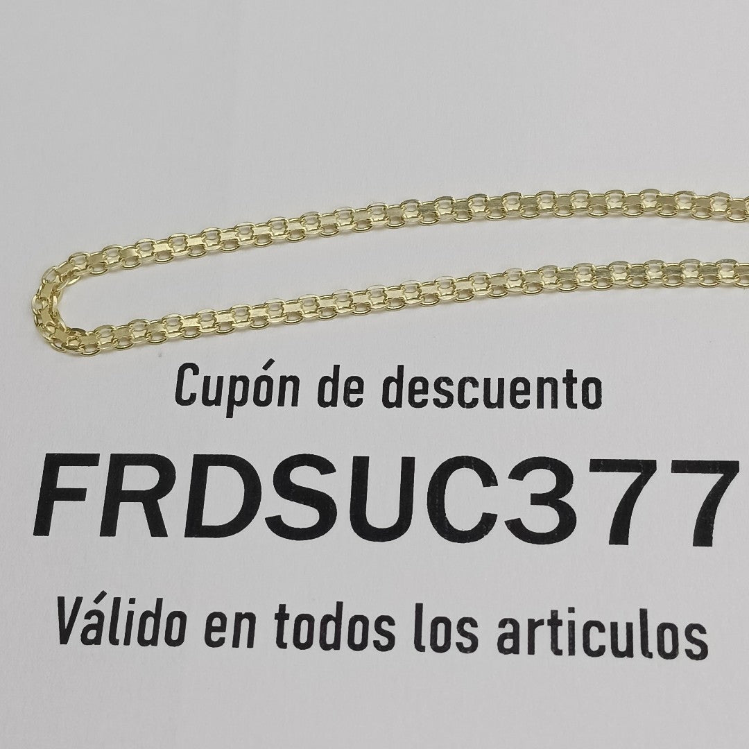 PULSERA BISMARK 14K 18 CM 2.4 GR (NUEVO)