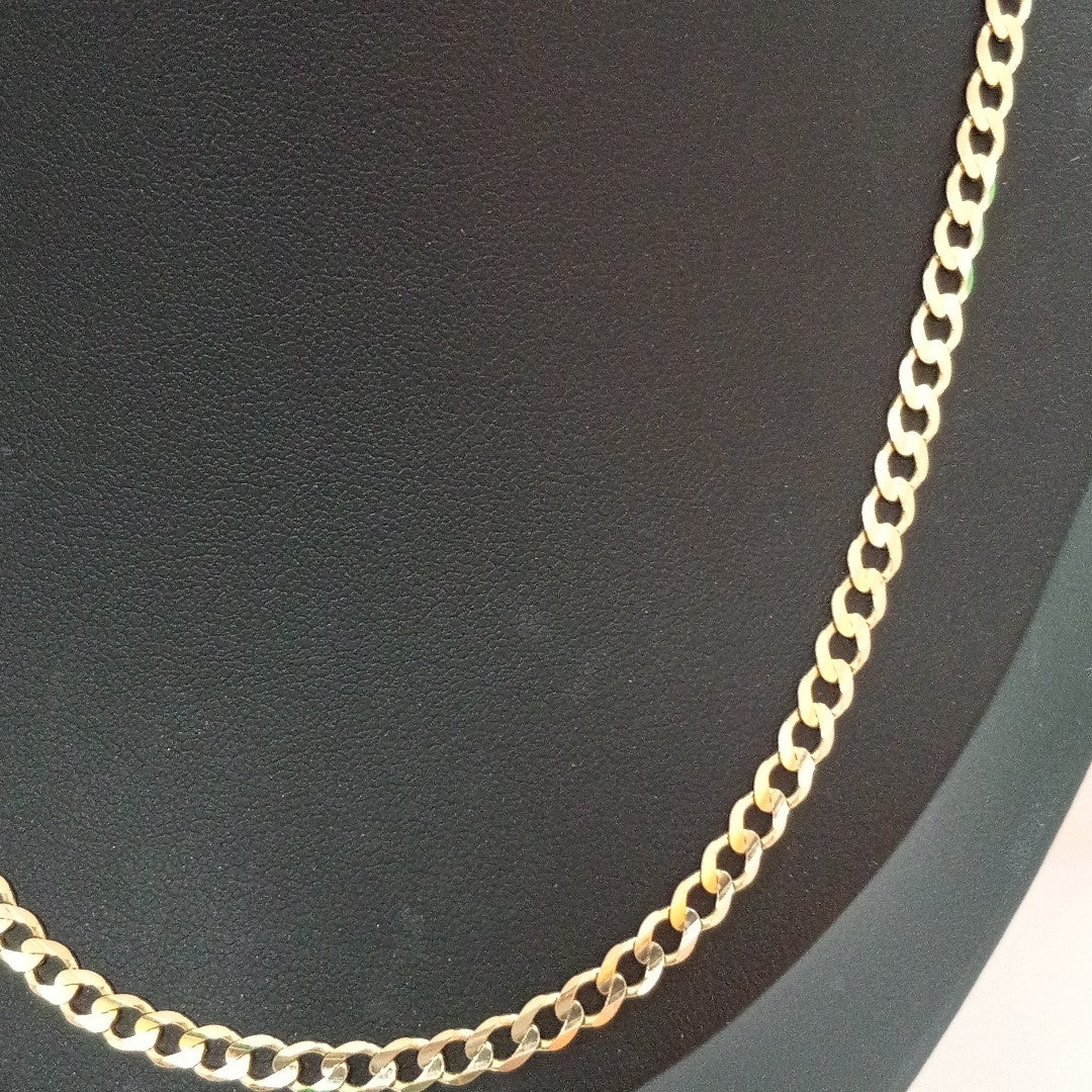CADENA BARBADA 14K 55 CM 12.6 GR (NUEVO)