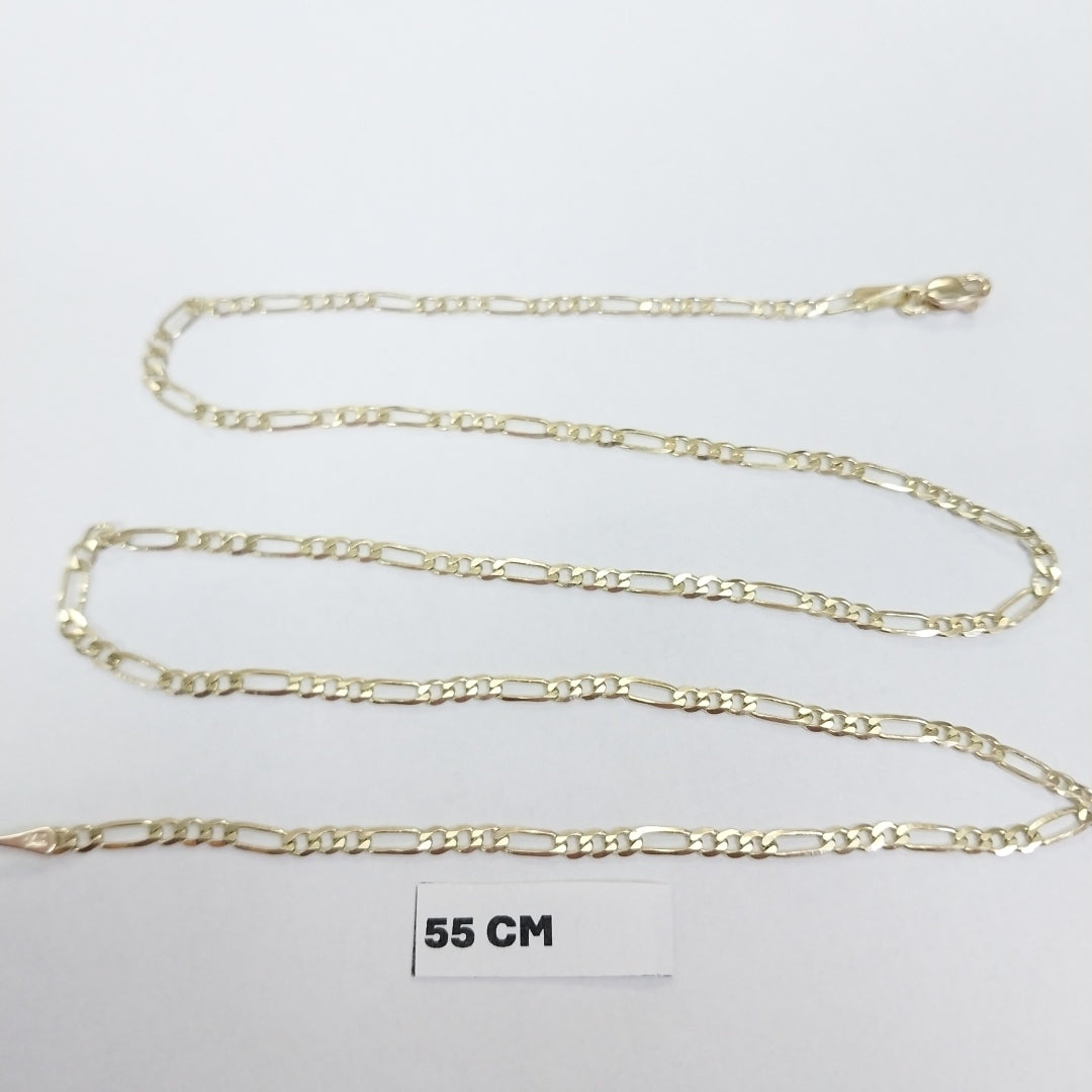 CADENA 3X1 14K 50 CM 4.6 GR (NUEVO)