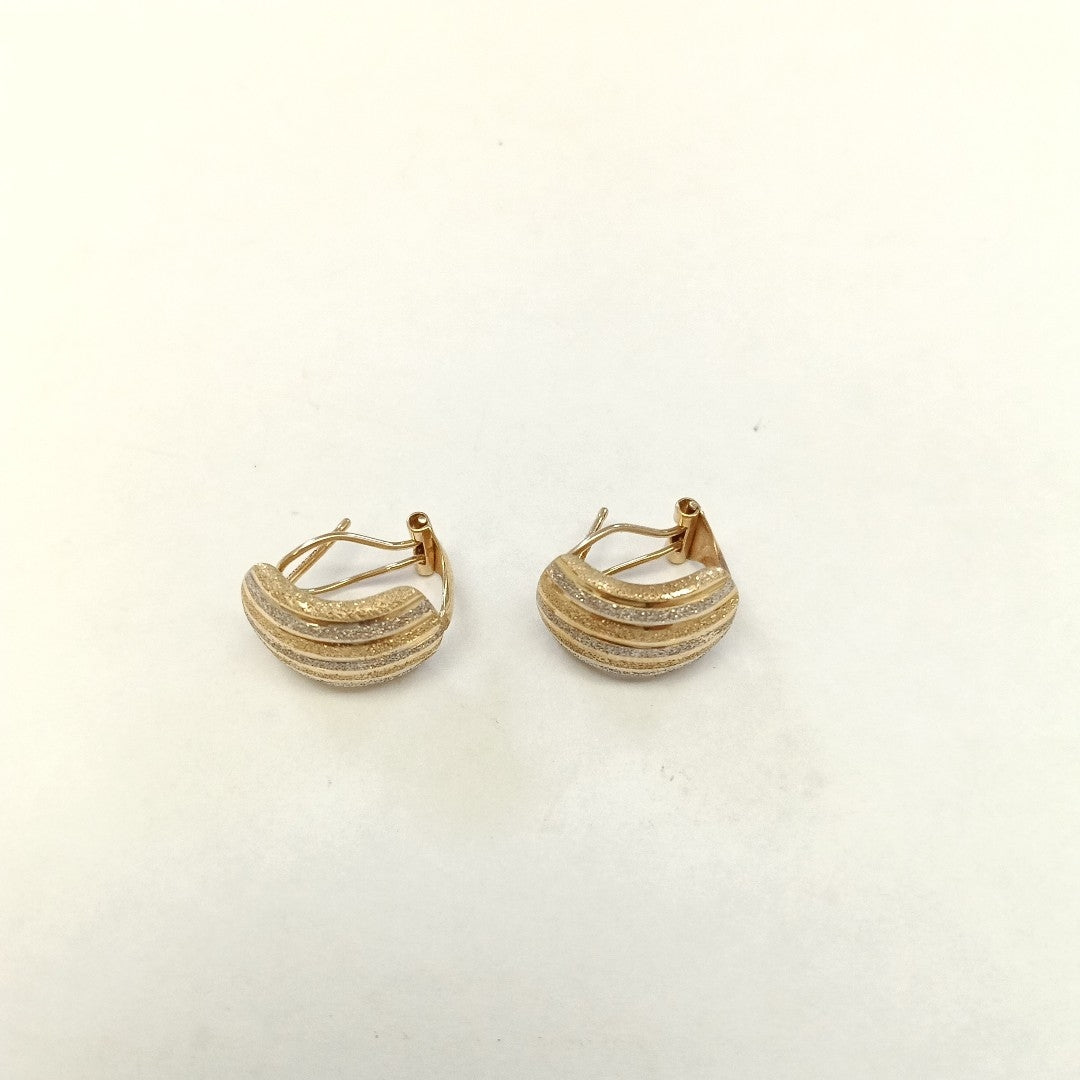 ARETES PAR ORO 14 K 2,10 GRMS (SEMINUEVO)