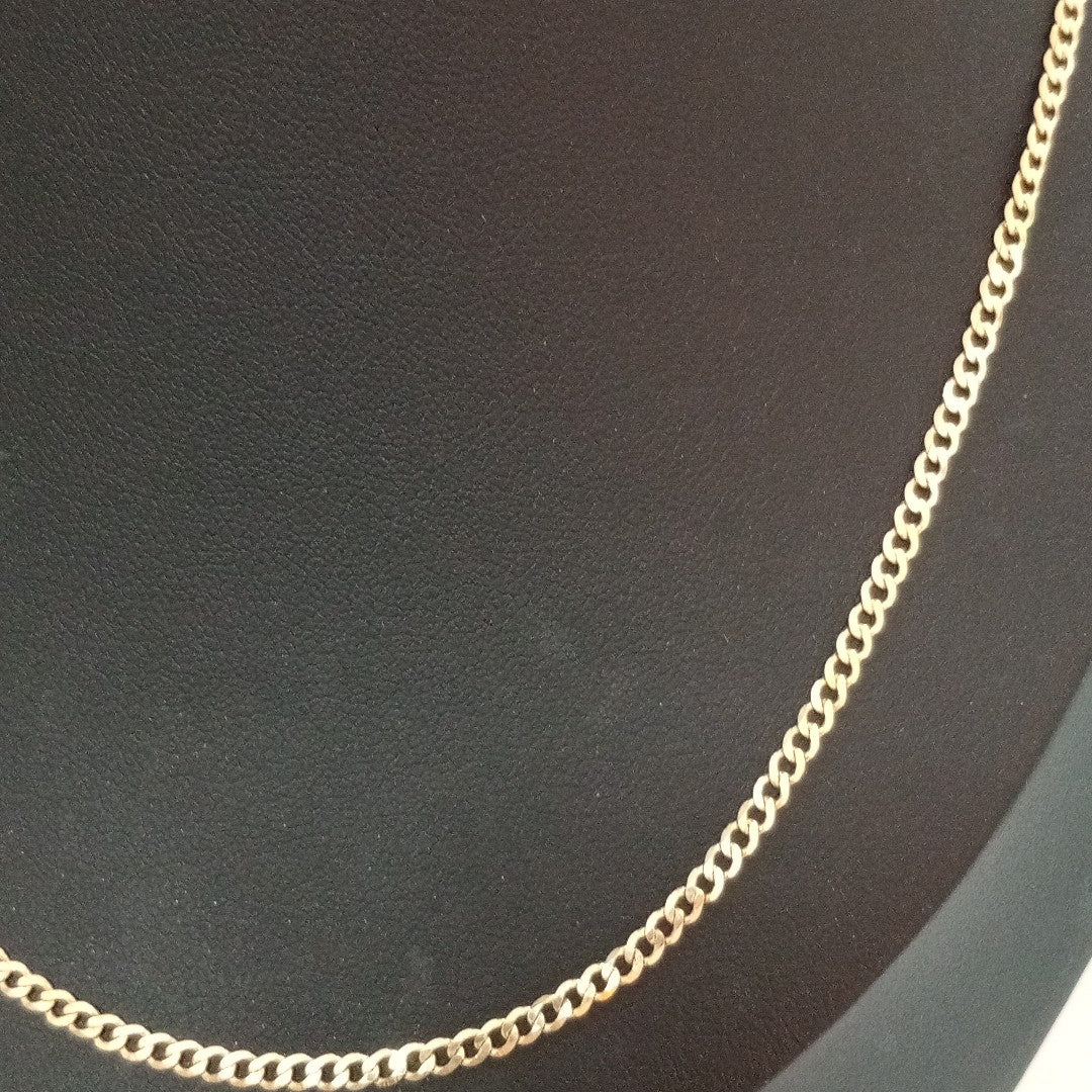 CADENA BARBADA 14K 55 CM 5.6 GR (NUEVO)