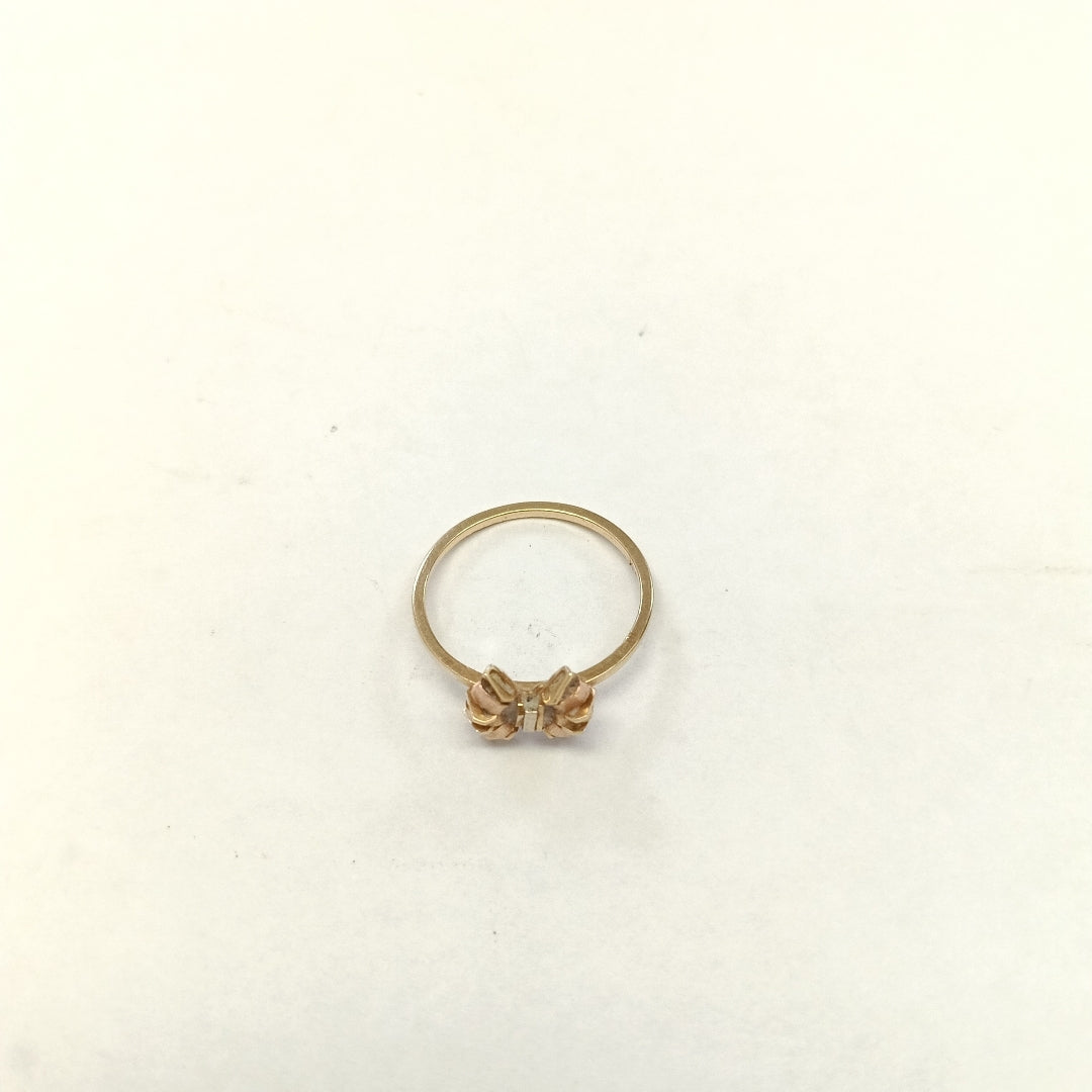 ANILLITO ORO, ORO COMBINADO 14 K 1.4 GRMS (SEMINUEVO)
