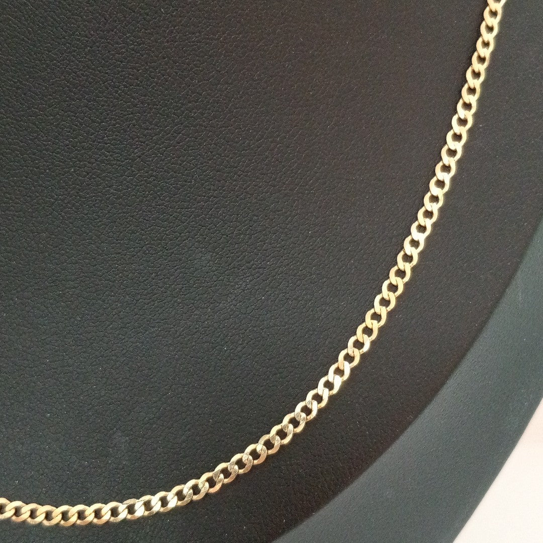 CADENA BARBADA 14K 55 CM 5.5 GR (NUEVO)
