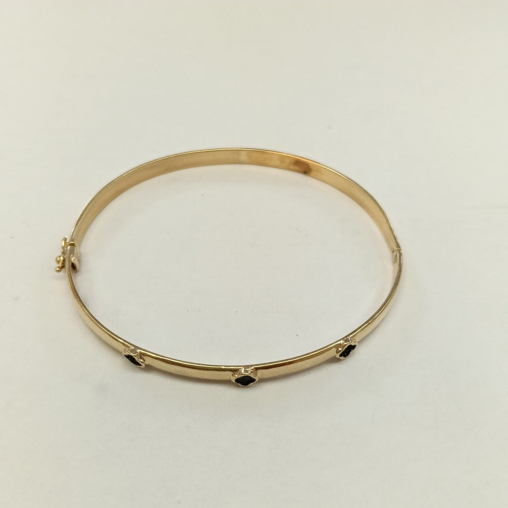 PULSERA RIGIDA ORO 14 K 7.9 GRMS (SEMINUEVO)