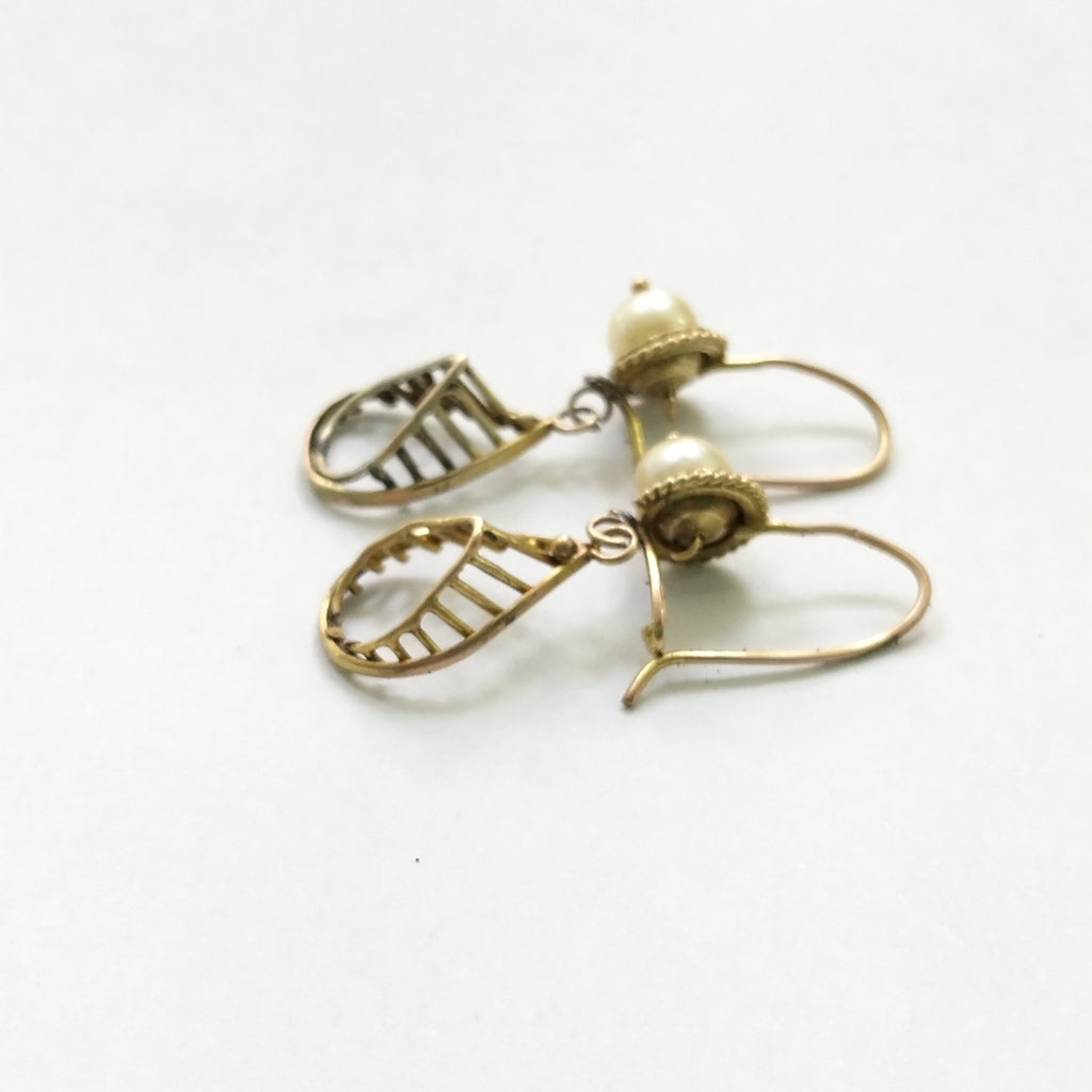 ARETES PAR ORO 10 K 3,60 GRMS (SEMINUEVO)