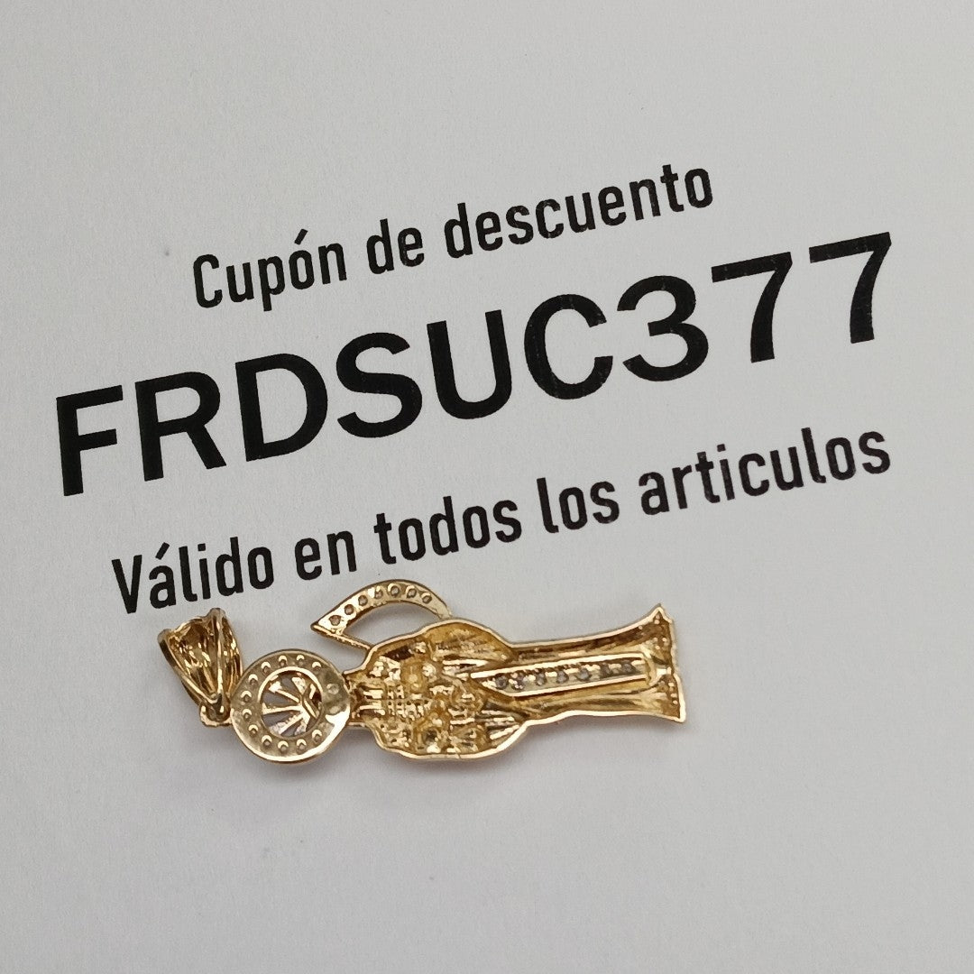DIJES RELIGIOSOS ORO 14K 2.7 (NUEVO)