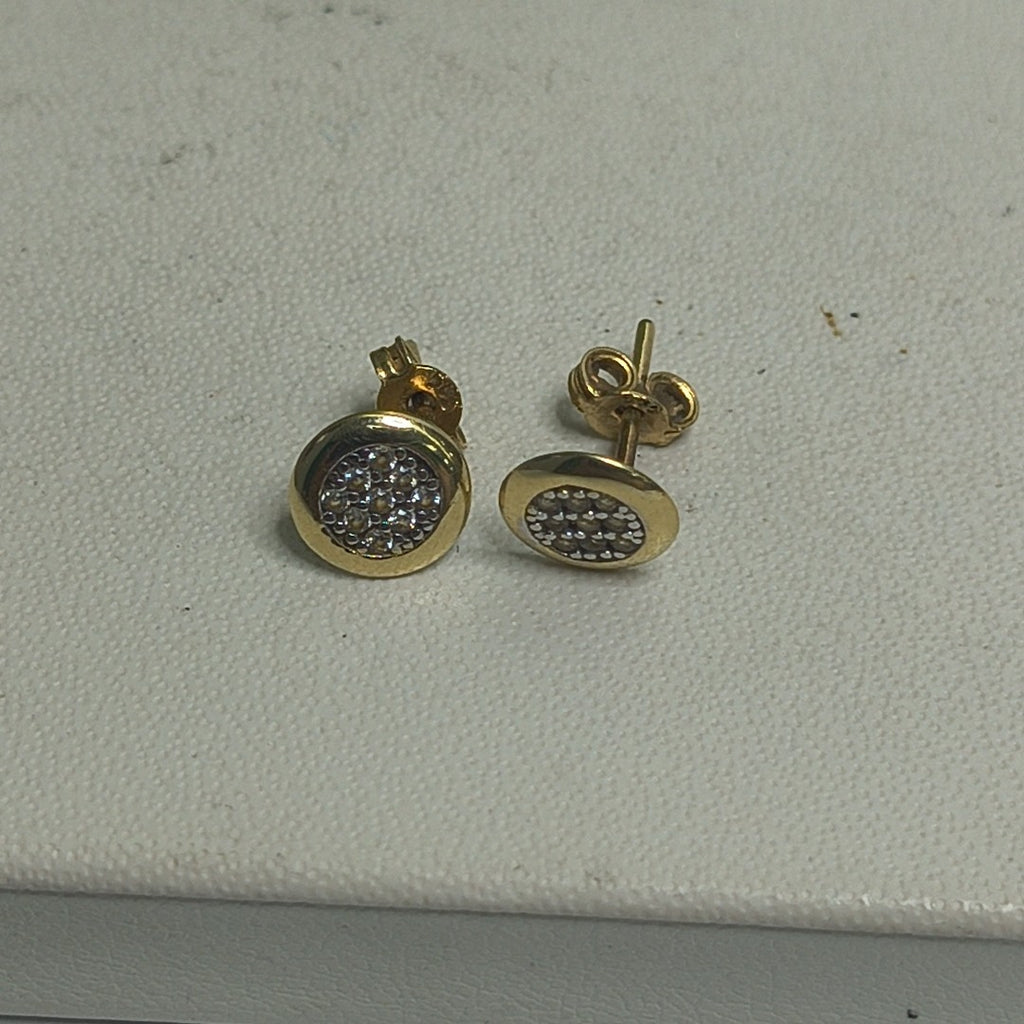 BROQUELES PAR ORO 14 K 0,80 GRMS (SEMINUEVO)