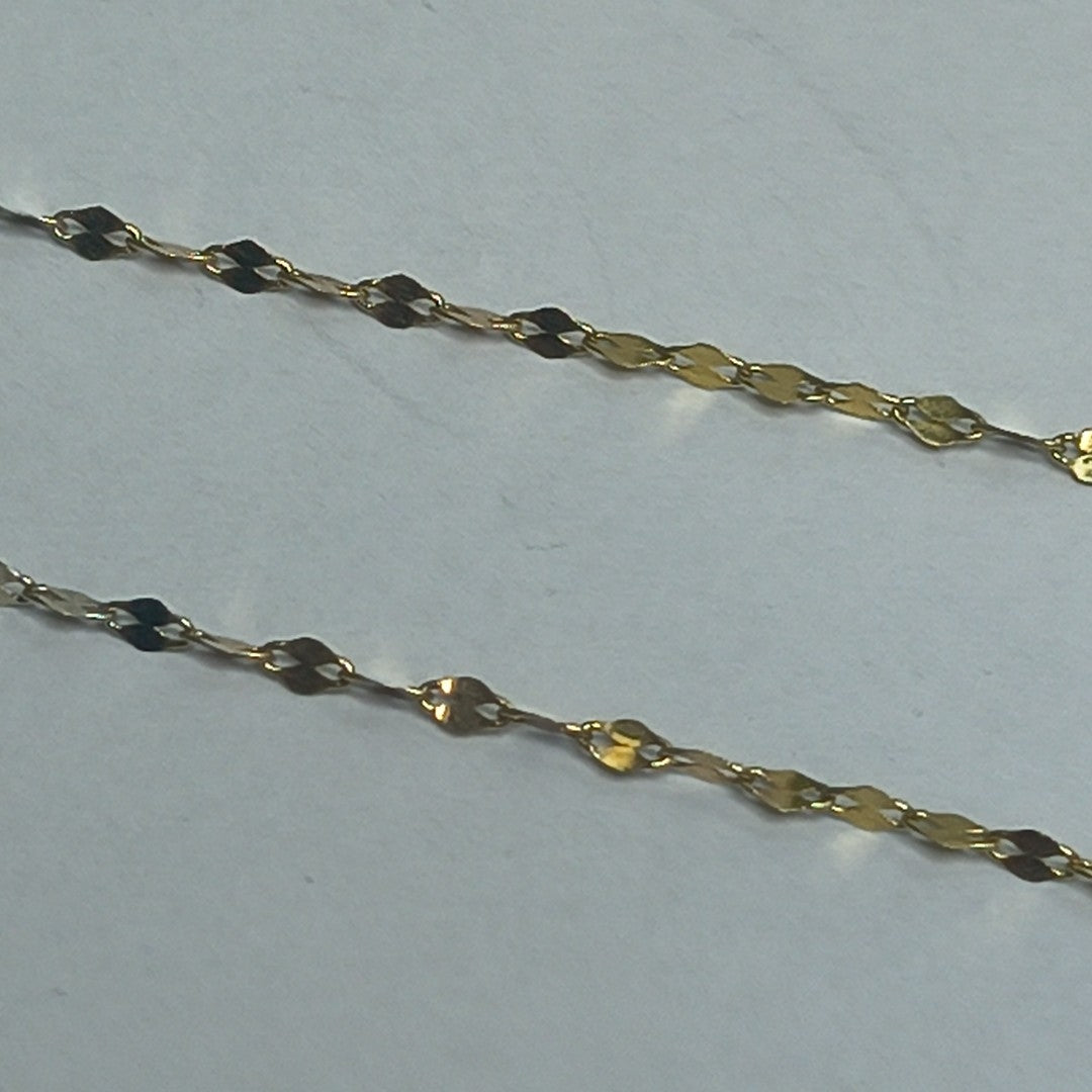 CADENA ORO 14 K 0.8 GRMS (SEMINUEVO)