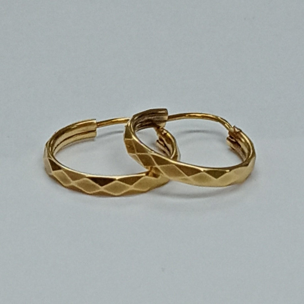 ARRACADAS PAR ORO 14 K 2 GRMS (SEMINUEVO)