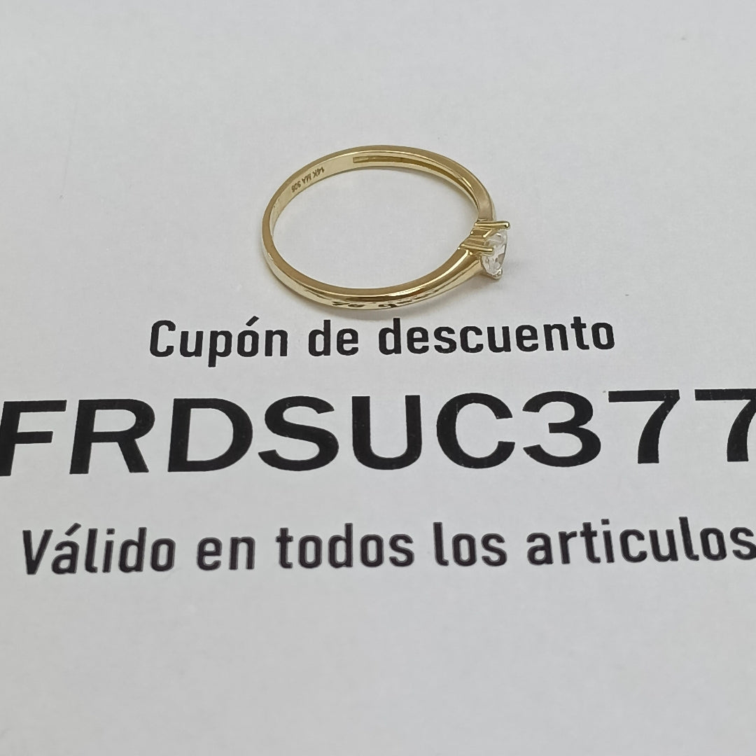 ANILLOS DAMA ORO 14K 1.5 (NUEVO)