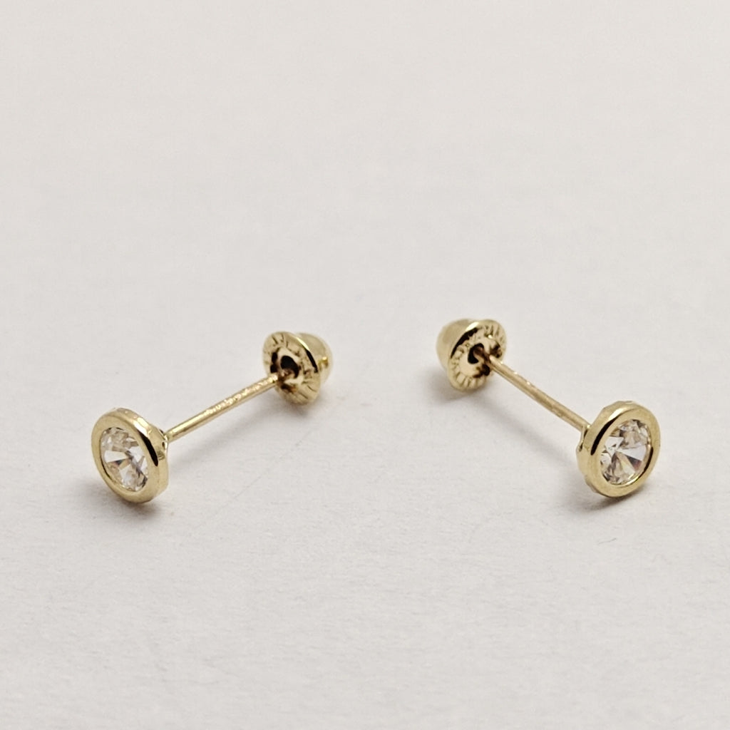 BROQUELES BROQUEL C CIRCONIA 14K 0.1501 GR (NUEVO)