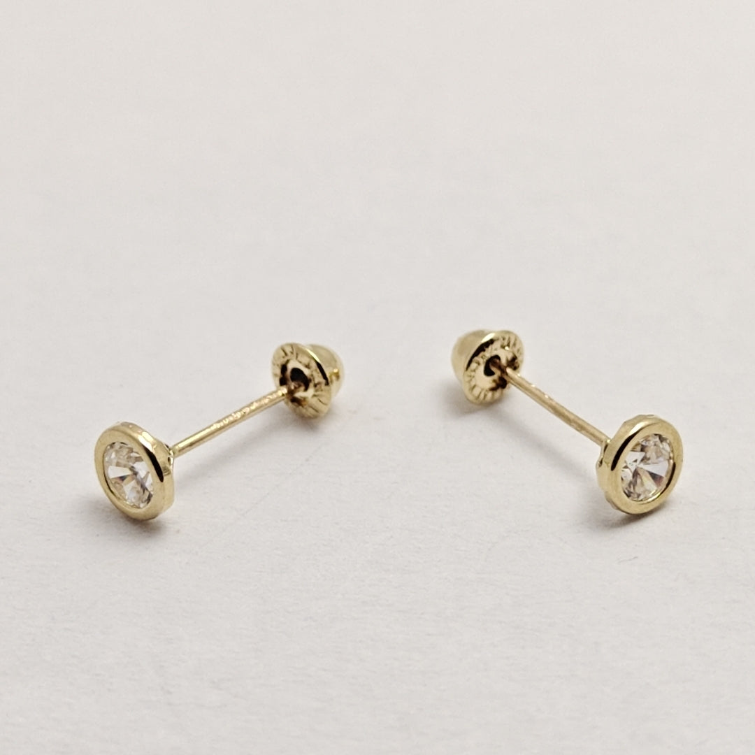 BROQUELES BROQUEL C CIRCONIA 14K 0.1501 GR (NUEVO)