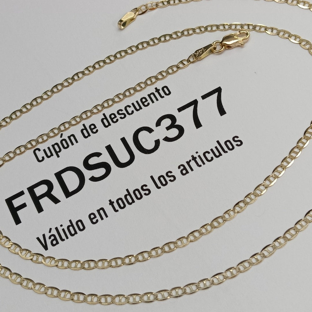 CADENA GUCHI 14K 55 CM 3.7 GR (NUEVO)