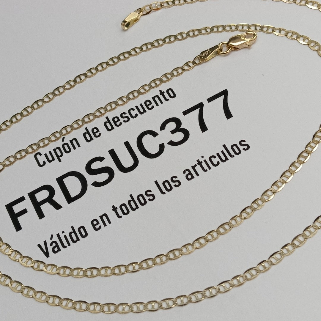 CADENA GUCHI 14K 55 CM 3.7 GR (NUEVO)