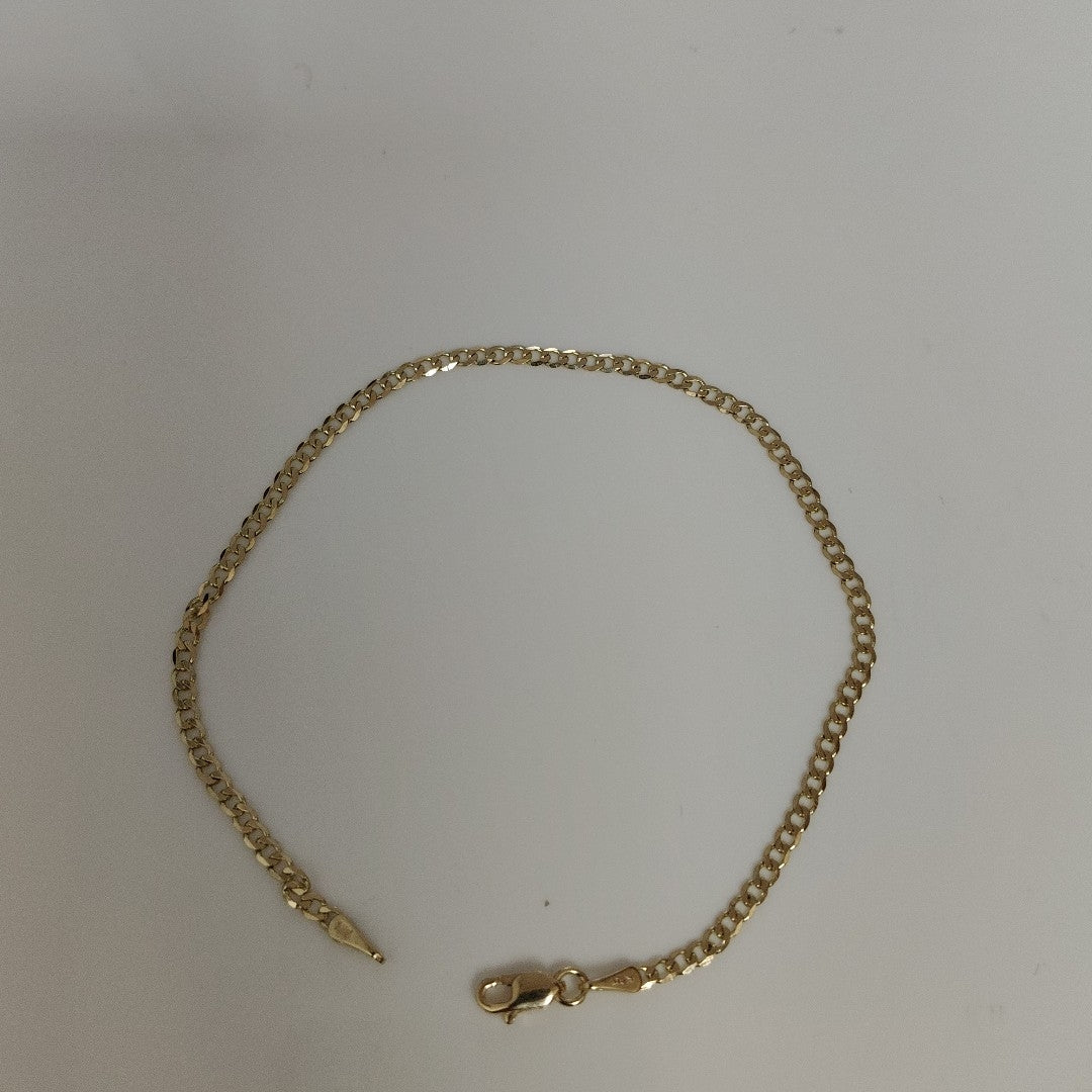 PULSERA BARBADA 14K 21 CM 2.3 GR (NUEVO)