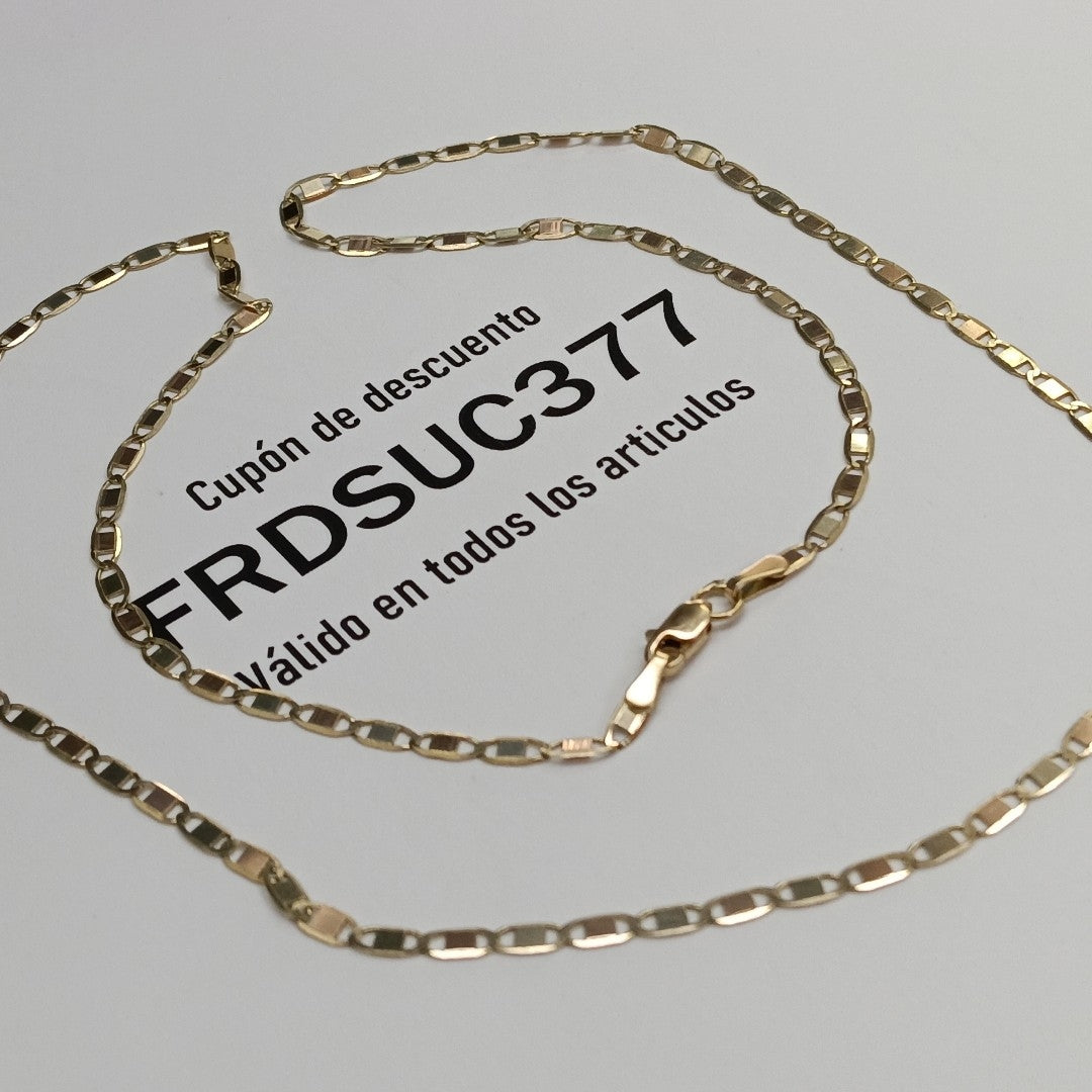CADENA GUCHI 14K 55 CM 5 GR (NUEVO)