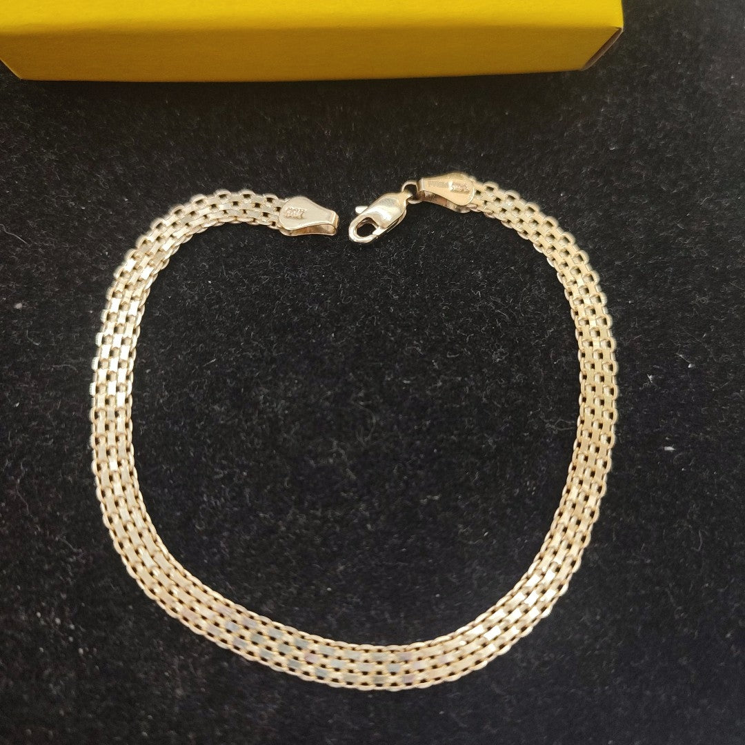PULSERA ESPECIAL 14K 21 CM 5 GR (NUEVO)