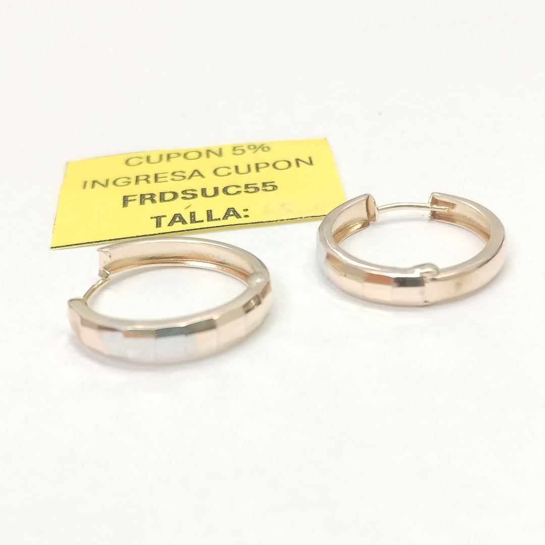 ARRACADAS PAR ORO 14 K 1,60 GRMS (SEMINUEVO)