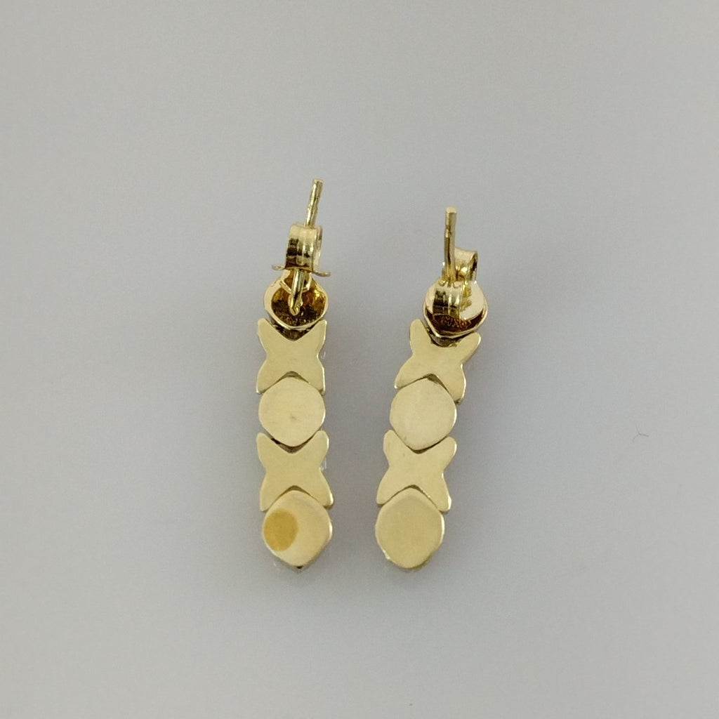 BROQUELES PAR ORO 14 K 2,20 GRMS (SEMINUEVO)