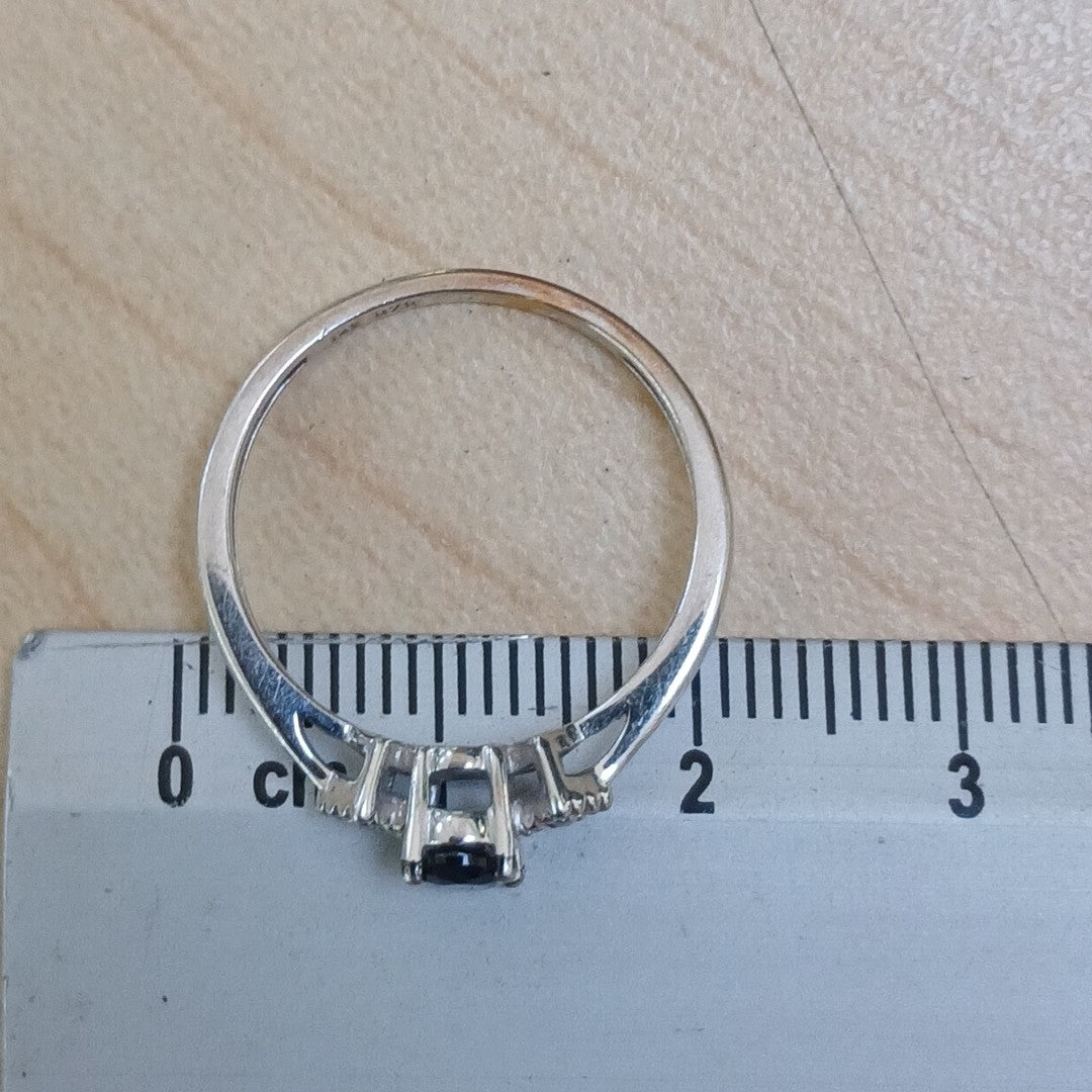 ANILLITO ORO, ORO BLANCO 14 K 1.7 GRMS (SEMINUEVO)