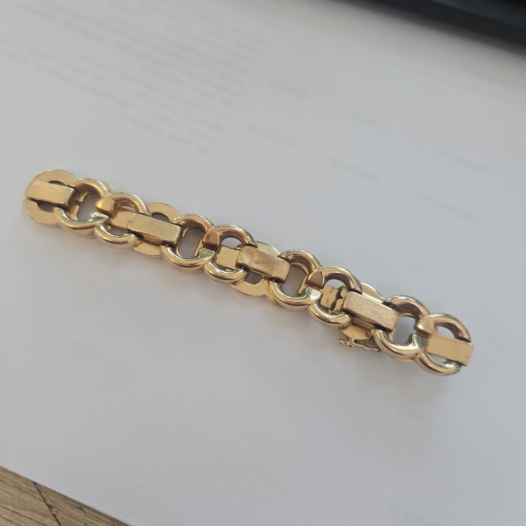 PULSERA ORO 14 K 18.1 GRMS (SEMINUEVO)