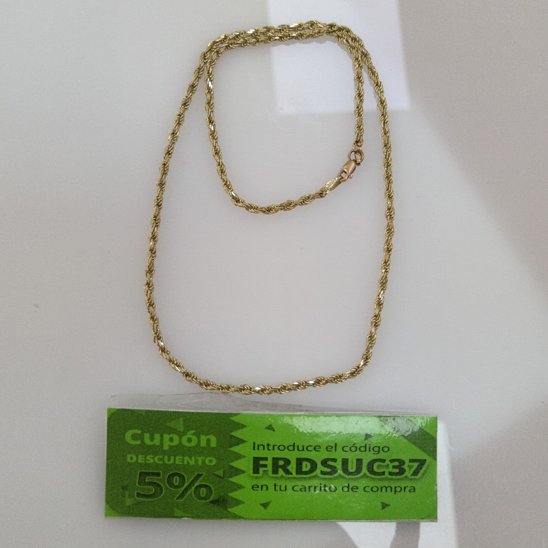 CADENA ORO 10 K 13.6 GRMS (SEMINUEVO)