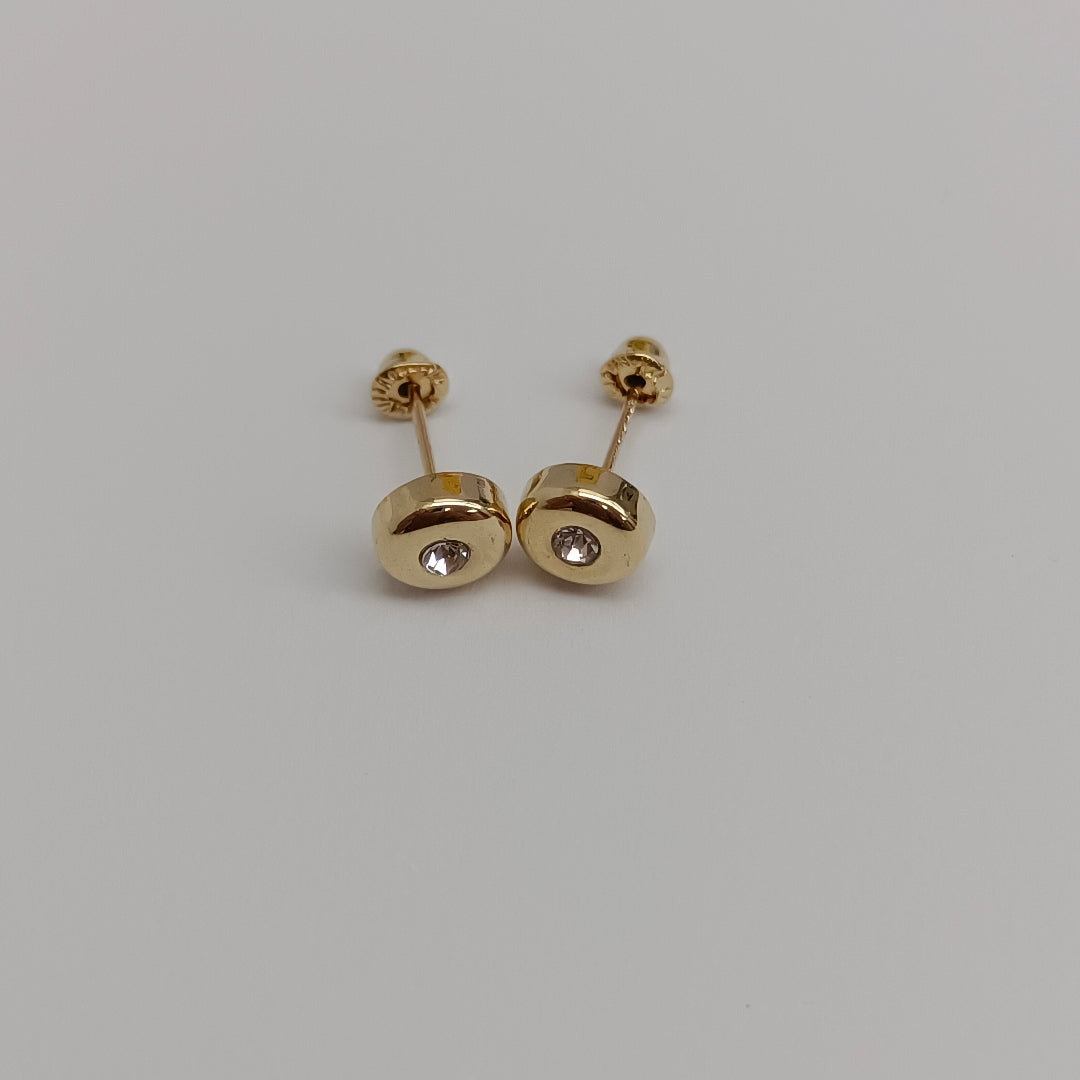 BROQUELES BROQUEL C CIRCONIA 14K 0.27 GR (NUEVO)