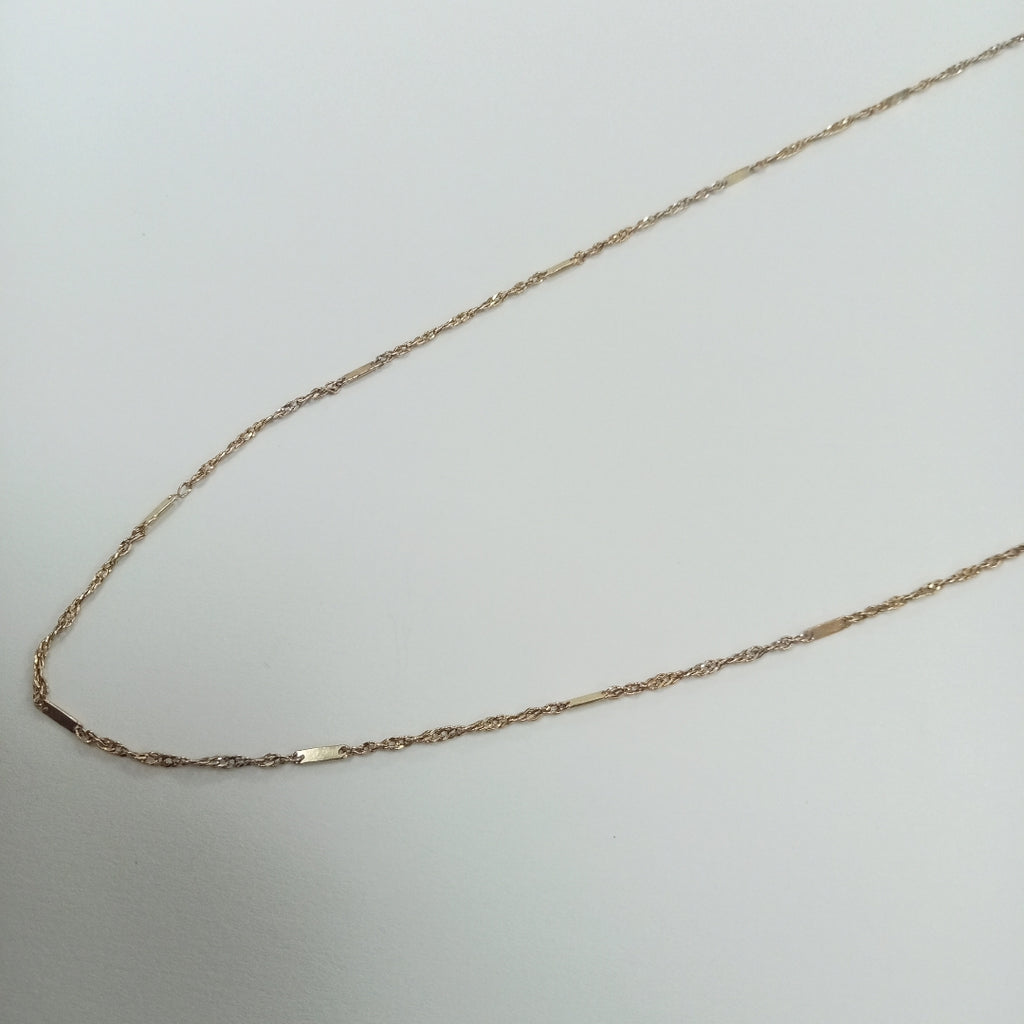 CADENA ORO 14 K 2.6 GRMS (SEMINUEVO)